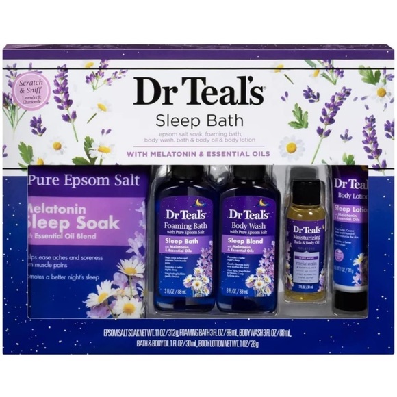 NWT Dr Teal Sleep Bath Gift Set - Picture 1 of 3